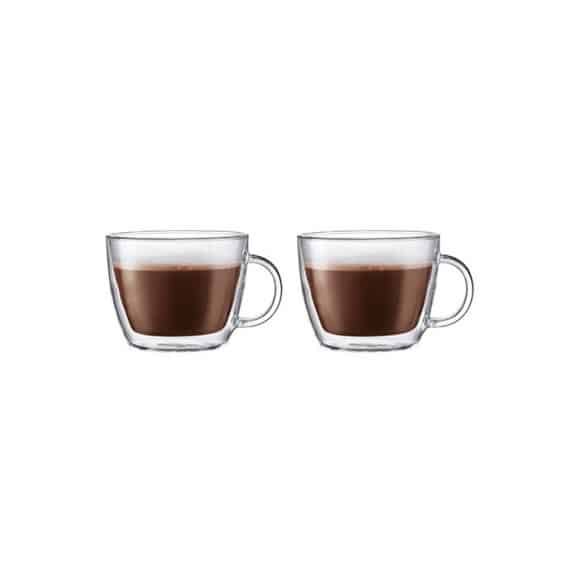 150 ml x 4 pièces - Tasses à café double paroi - Verres à thé