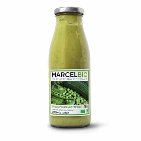 Marcel Bio Soupe Petit pois Concombre Menthe BIO