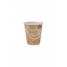 ENSINE Gobelet carton jetable pour café et jus de fruit 70PCS 250ml,  gobelet jetable pour anniversaire et personnalisé, gobelet en papier en 7