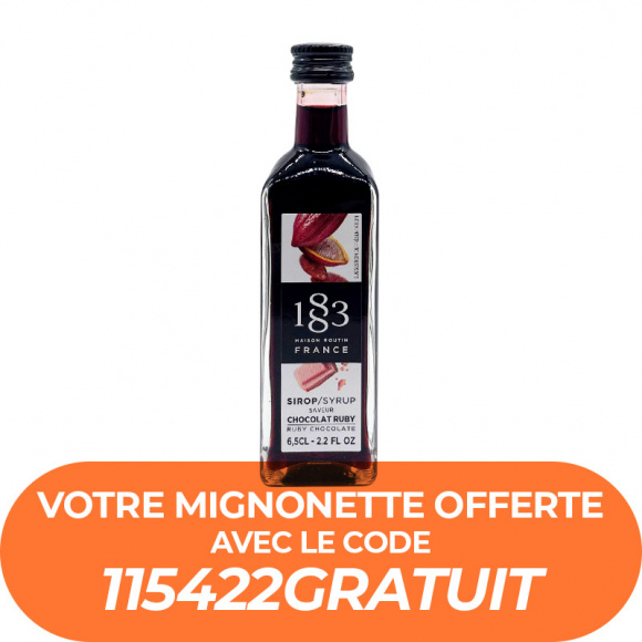 SIROP ROUTIN 1883 CHOCOLAT BLANC – Cantal Vins