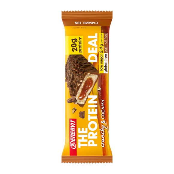 ENERVIT - THE PROTEIN DEAL BARRES CARAMEL FUN 55G x25