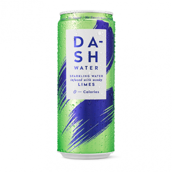 DASH - EAU PETILLANTE CITRON VERT CANETTE ALU 330ML x12