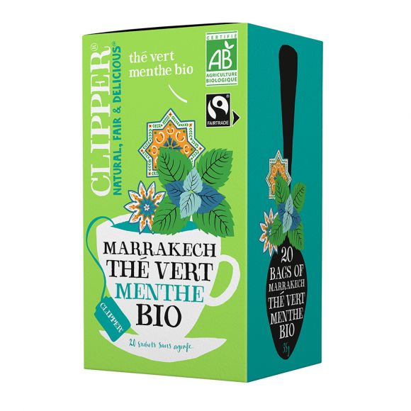 CLIPPER - THE VERT MENTHE 1.75G x20 BIO