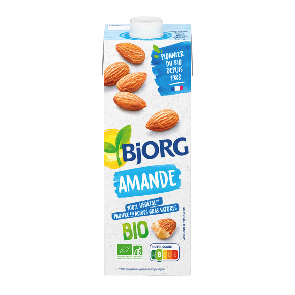 BJORG - BOISSON VEGETALE AMANDE BRIQUE 1L x12 BIO