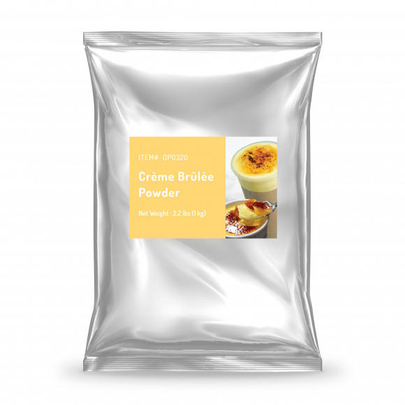 BOSSEN - POUDRE CREME BRULEE POUR TOPPING SACHET 1KG