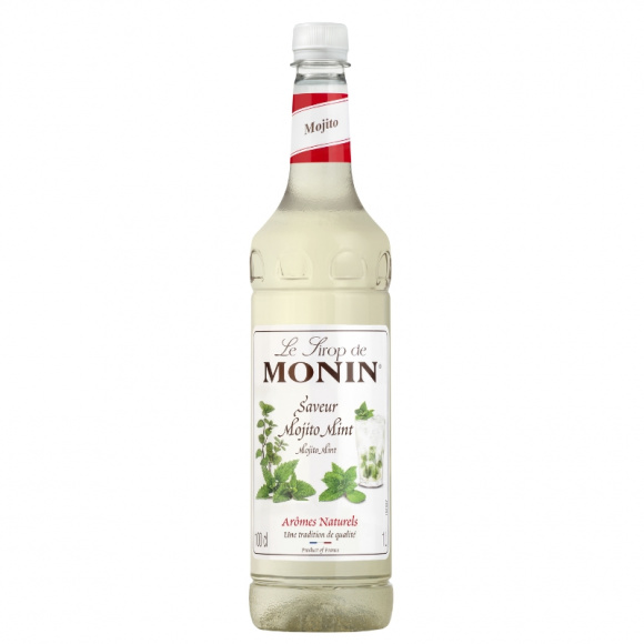 MONIN - SIROP SAVEUR MOJITO MINT 1L BOUTEILLE PET