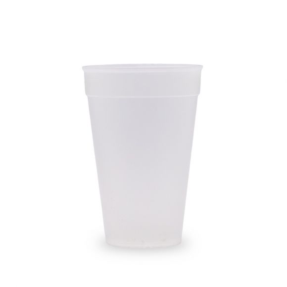 OKOCUP - GOBELET REUTILISABLE EN PP TRANSPARENT 17OZ-511ML Ø90MM x1