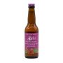 KEFIR EAU VERTUEUSE - HIBISCUS FEUILLES DE CASSIS BOUTEILLE VERRE 330ML x12 BIO