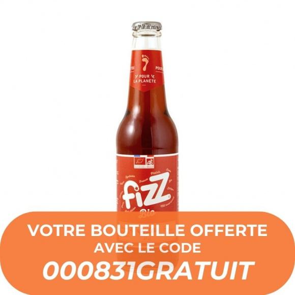 FIZZ - COLA BOUTEILLE VERRE 330ML ECHANTILLON x1 BIO