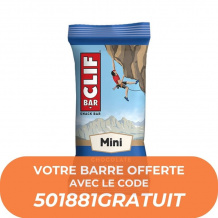 CLIF BAR - MINI BARRE CHIP PEPITES DE CHOCOLAT 28G ECHANTILLON x1