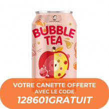 MADAM HONG - BUBBLE TEA POMME CANETTE ALU 320ML x24