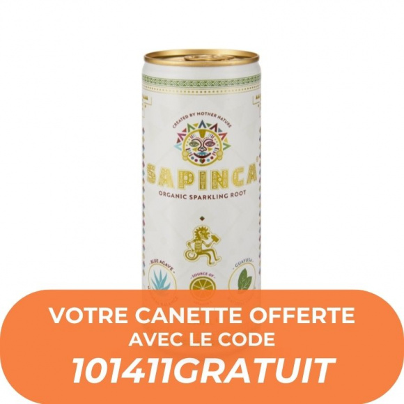 SAPINCA - ELIXIR ROOT BOISSON GAZEUSE CANETTE 250ML BIO ECHANTILLON x1