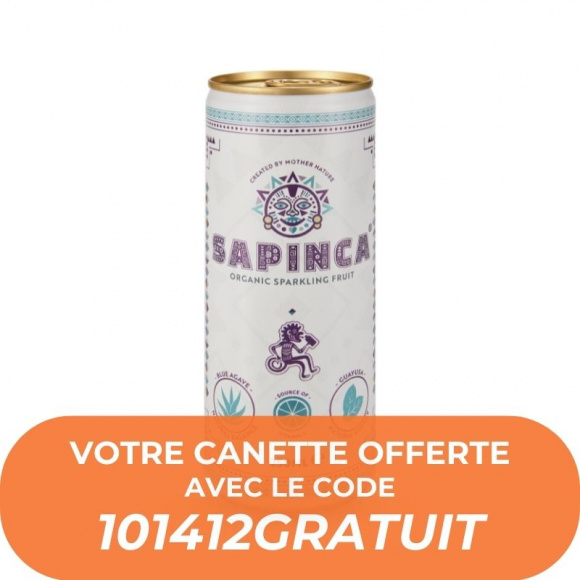 SAPINCA - ELIXIR FRUIT BOISSON GAZEUSE CANETTE 250ML BIO ECHANTILLON x1