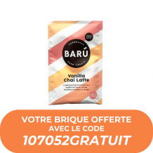 BARU - VANILLA CHAI LATTE EN POUDRE ECHANTILLON DOSETTE 20G x1