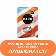 BARU - SPICED CHAI LATTE EN POUDRE ECHANTILLON DOSETTE 20G x1