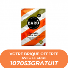 BARU - PUMPKIN SPICE CHAI LATTE EN POUDRE ECHANTILLON DOSETTE 20G x1