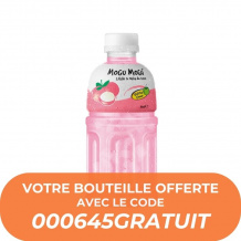 MOGU MOGU - BOISSON LITCHI NATA DE COCO 320ML ECHANTILLON x1