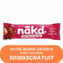 NAKD - BARRE VEGAN BERRY DELIGHT FRAMBOISES 35G ECHANTILLON x1