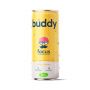 BUDDY - BOISSON FOCUS PETILLANTE CITRON GINGEMBRE CANETTE 250ML x12 BIO