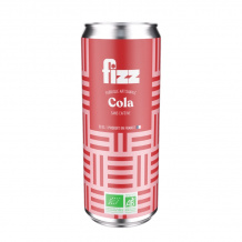 FIZZ - COLA CANETTE ALU 330ML x12 BIO