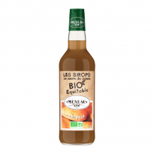 MENEAU SIROP ORGEAT BOUTEILLE VERRE 500ML BIO