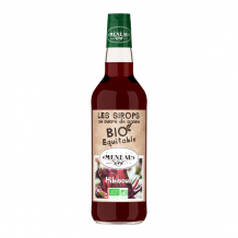 MENEAU - SIROP HIBISCUS BOUTEILLE VERRE 500ML BIO