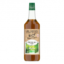 Sirop Menthe bouteille verre 1L BIO