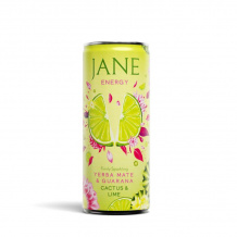 JANE - ENERGY BOISSON PETILLANTE CACTUS CITRON VERT CANETTE 250ML x24