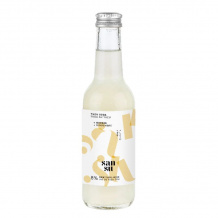 SANSU - SODA AU CITRON YUZU ET GINGEMBRE BOUTEILLE VERRE 250ML x12