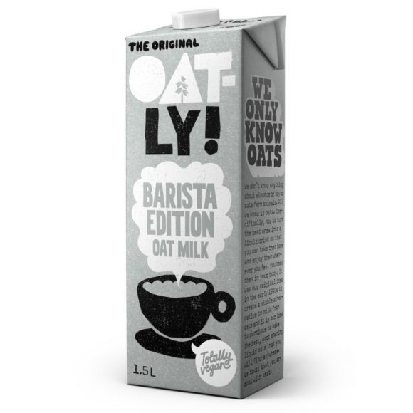 OATLY - BOISSON VEGETALE AVOINE BARISTA EDITION BRIQUE 1.5L x6