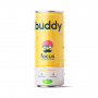 BUDDY - BOISSON FOCUS PETILLANTE CITRON GINGEMBRE CANETTE 250ML X1