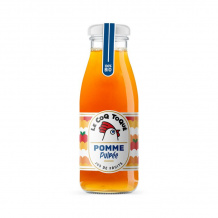 LE COQ TOQUE - JUS DE POMME PULPEE BOUTEILLE VERRE 250ML x12 BIO