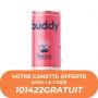 BUDDY - BOISSON FOCUS PETILLANTE GRENADE HIBISCUS CANETTE 250ML x1