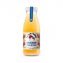 LE COQ TOQUE - JUS D'ANANAS BOUTEILLE VERRE 250ML x12 BIO