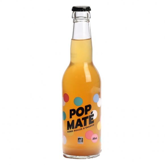 POP MATE - MATE ORIGINAL BOUTEILLE VERRE 330ML X12 BIO