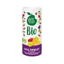 PLEIN FRUIT - JUS MULTIFRUITS CANETTE CARTON 235ML x12 BIO