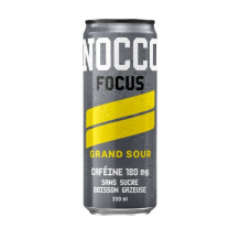 NOCCO - BOISSON FONCTIONNELLE FOCUS GRAND SOUR CANETTE 330ML x24