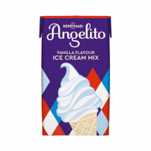 ANGELITO - ICE CREAM MIX GLACE VANILLE BRIQUE 1L x12