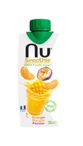 Nu smoothie saveur orange mangue passion