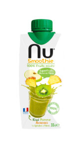 Nu smoothie saveur Kiwi Pomme Ananas