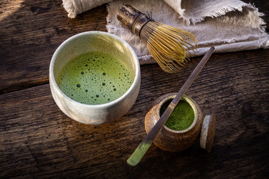 Rituel de préparation du matcha 