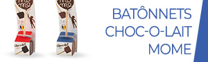 Bâtonnets de chocolat Choc-o-lait MoMe